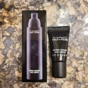 3/$15 Mac Cosmetics Travel Sample Size Prep+ Prime Natural Radiance Makeup Prime